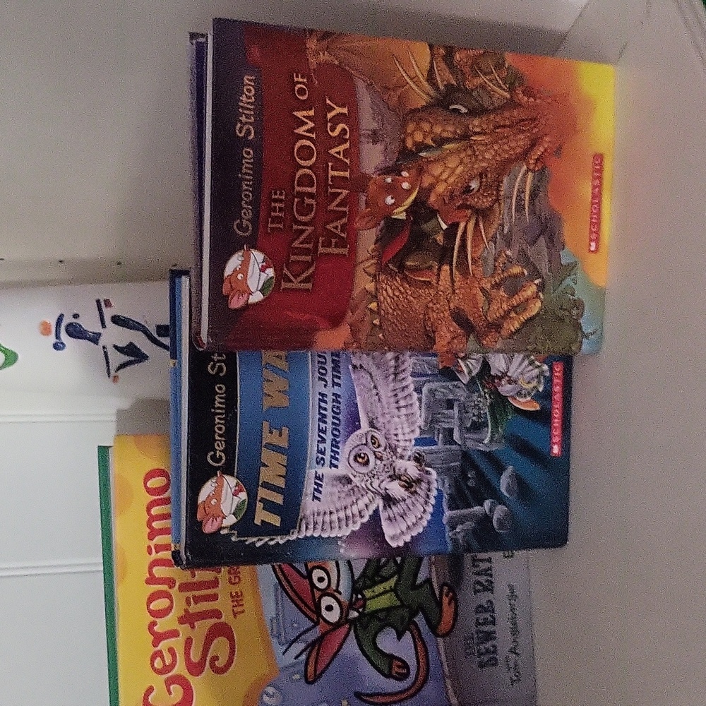 Geronimo Stilton novels/comic books